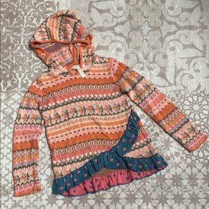 Size 6 Matilda Jane hoodie sweater